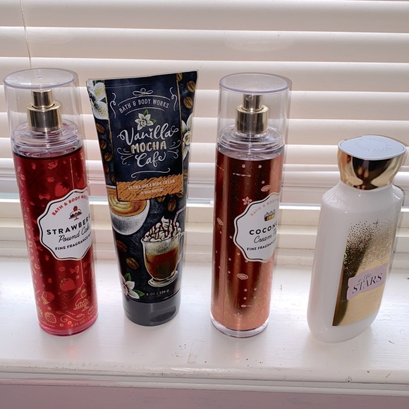 Bath & Body Works Lotion & Perfume . 4 for $25. - Picture 1 of 2